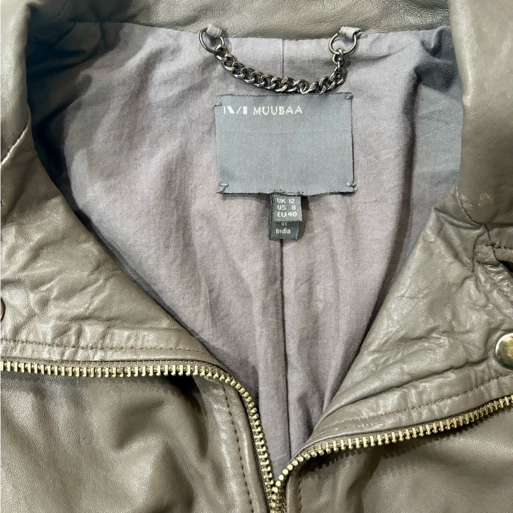 Muubaa Presley Moto Leather Jacket - Picture 5 of 9